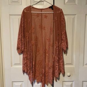 Torrid cover up, pink